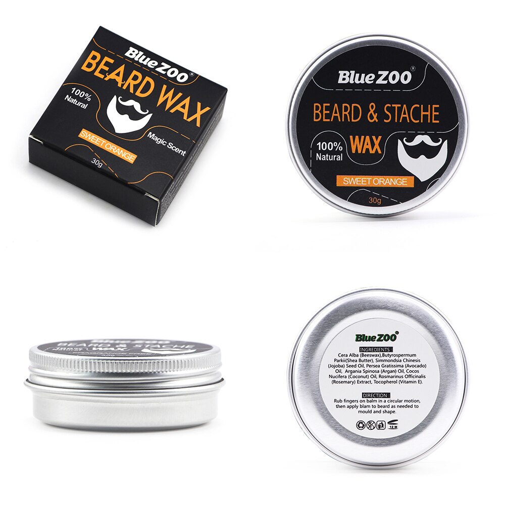 100% Organic Natural Beard Care Wax